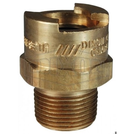 Dixon Dix-Lock N Series Interchange Male Quick Disconnect Pneumatic End Coupler, 3/4-14 Nominal, 300 psi 4NBM6-B
